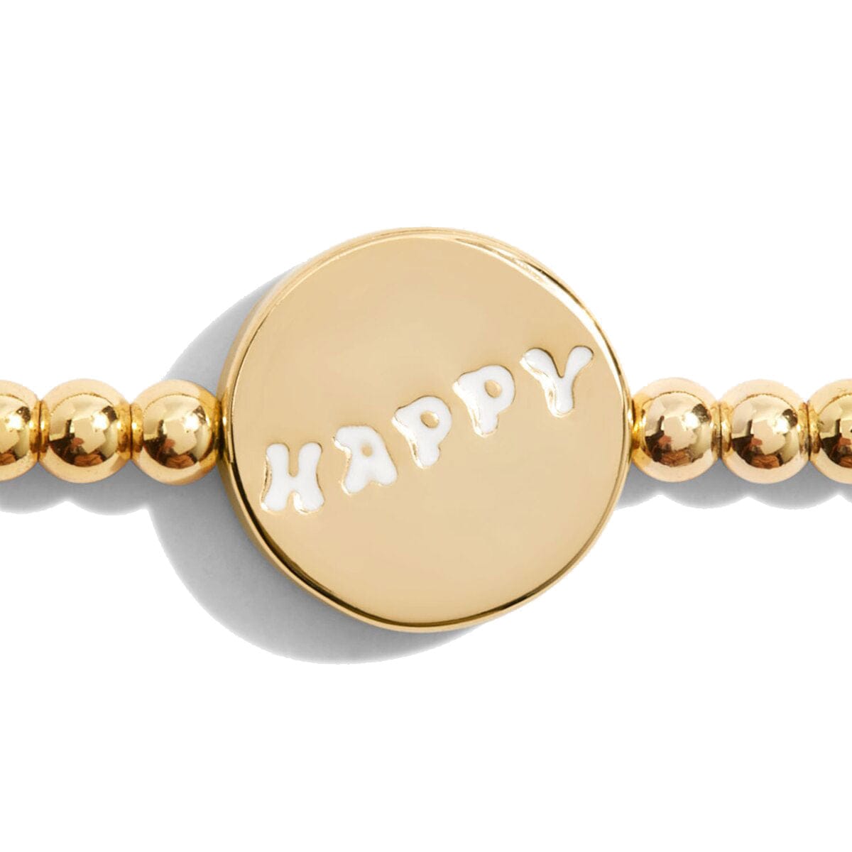 Joma Jewellery Bracelet Joma Jewellery Gold Plated Bracelet - A Little Happiness