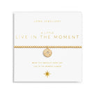 Joma Jewellery Bracelet Joma Jewellery Gold Plated Bracelet - A Little Live in the Moment