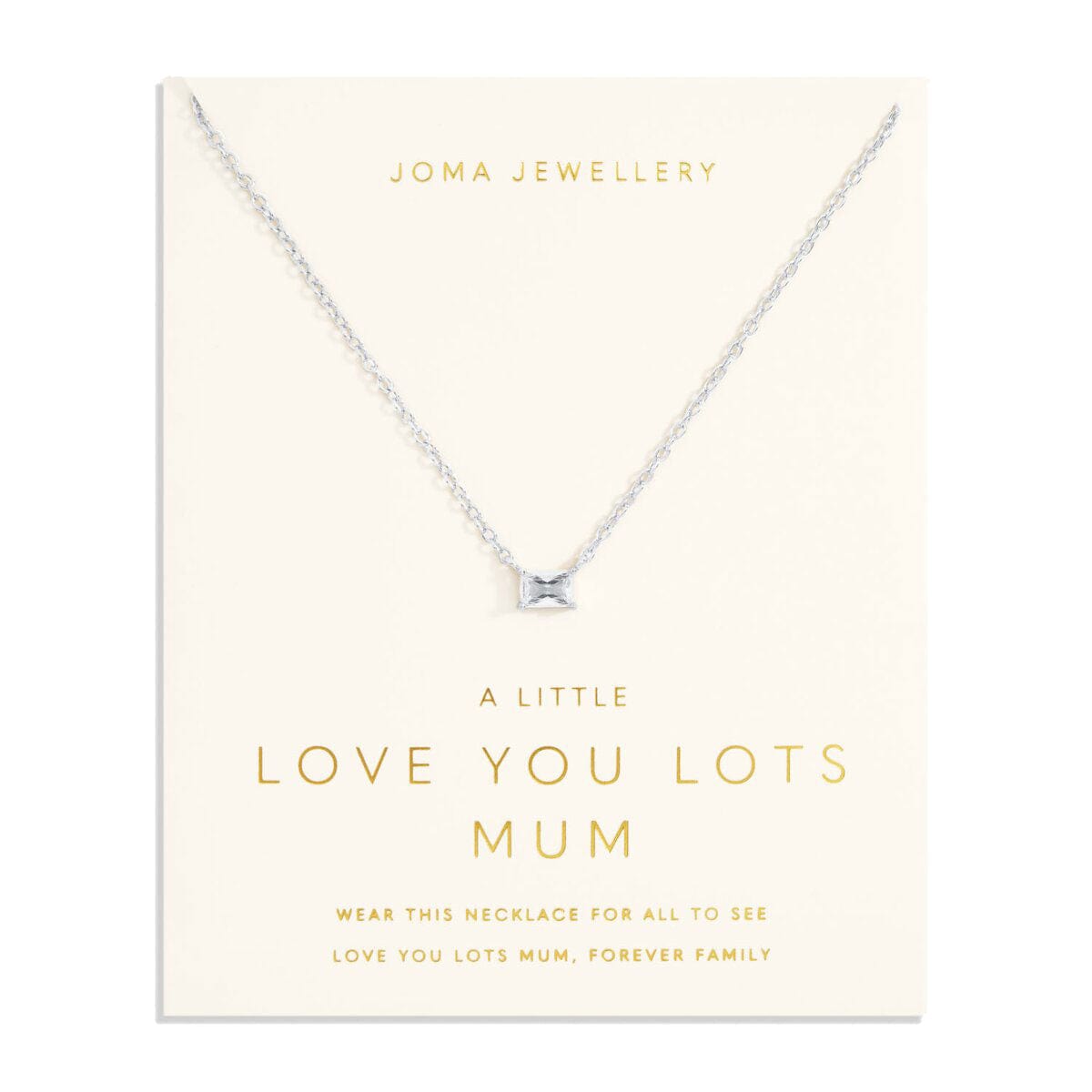 Joma Jewellery Bracelet Joma Jewellery Love From Your Little Ones 'Love You Lots Mum' Necklace