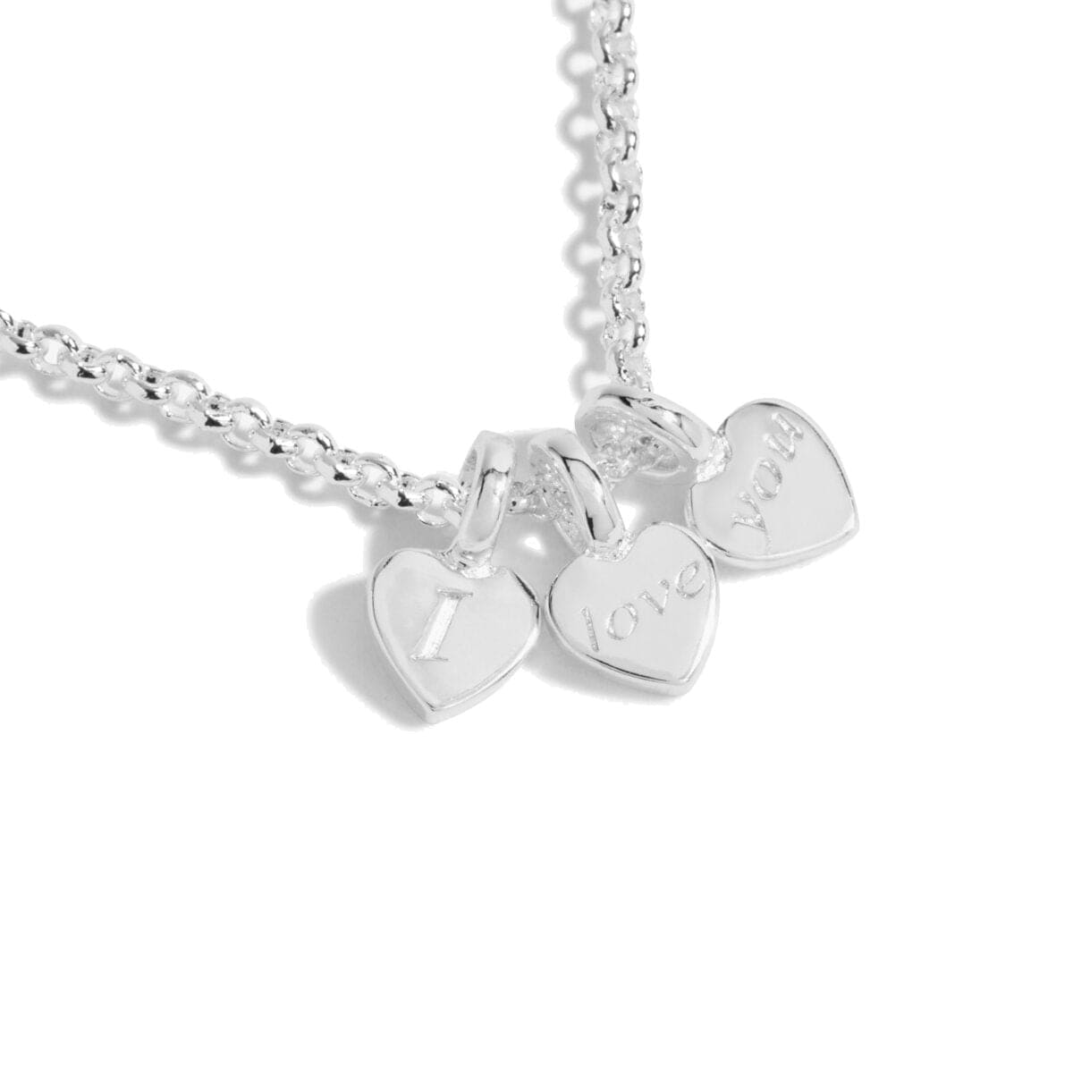 Joma Jewellery Bracelet Joma Jewellery Necklace - A Little I Love You (3 Hearts)