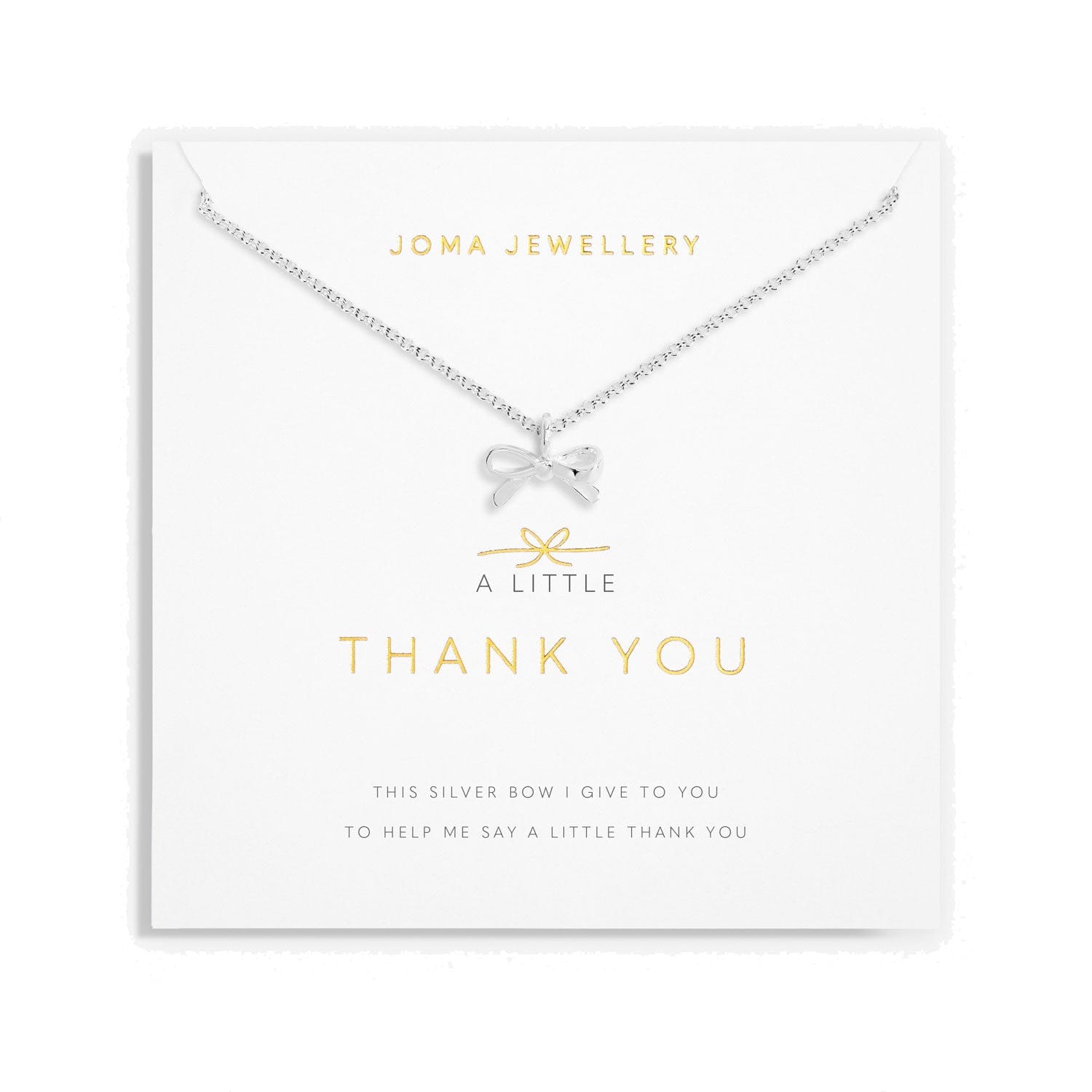 Joma Jewellery Bracelet Joma Jewellery Necklace - A Little Thank You