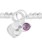 Joma Jewellery Bracelet Joma Jewellery Spirit Stones Boxed Bracelet - Amethyst Stone of Honesty