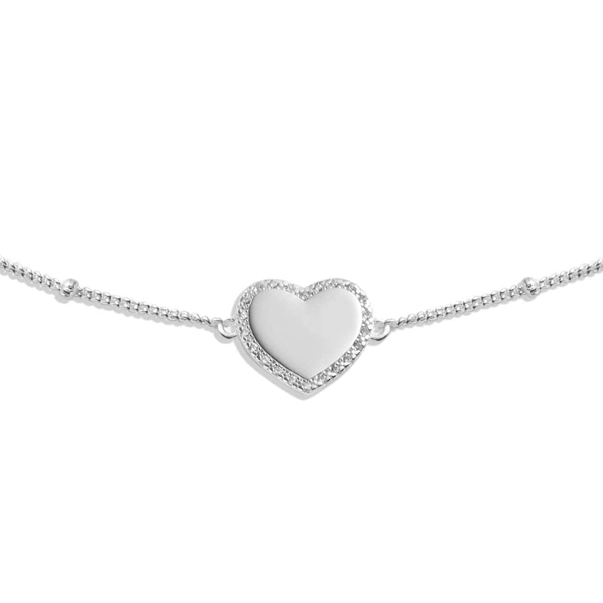 Joma Jewellery Bracelet Joma Jewellery Sterling Silver Bracelet - I Love You