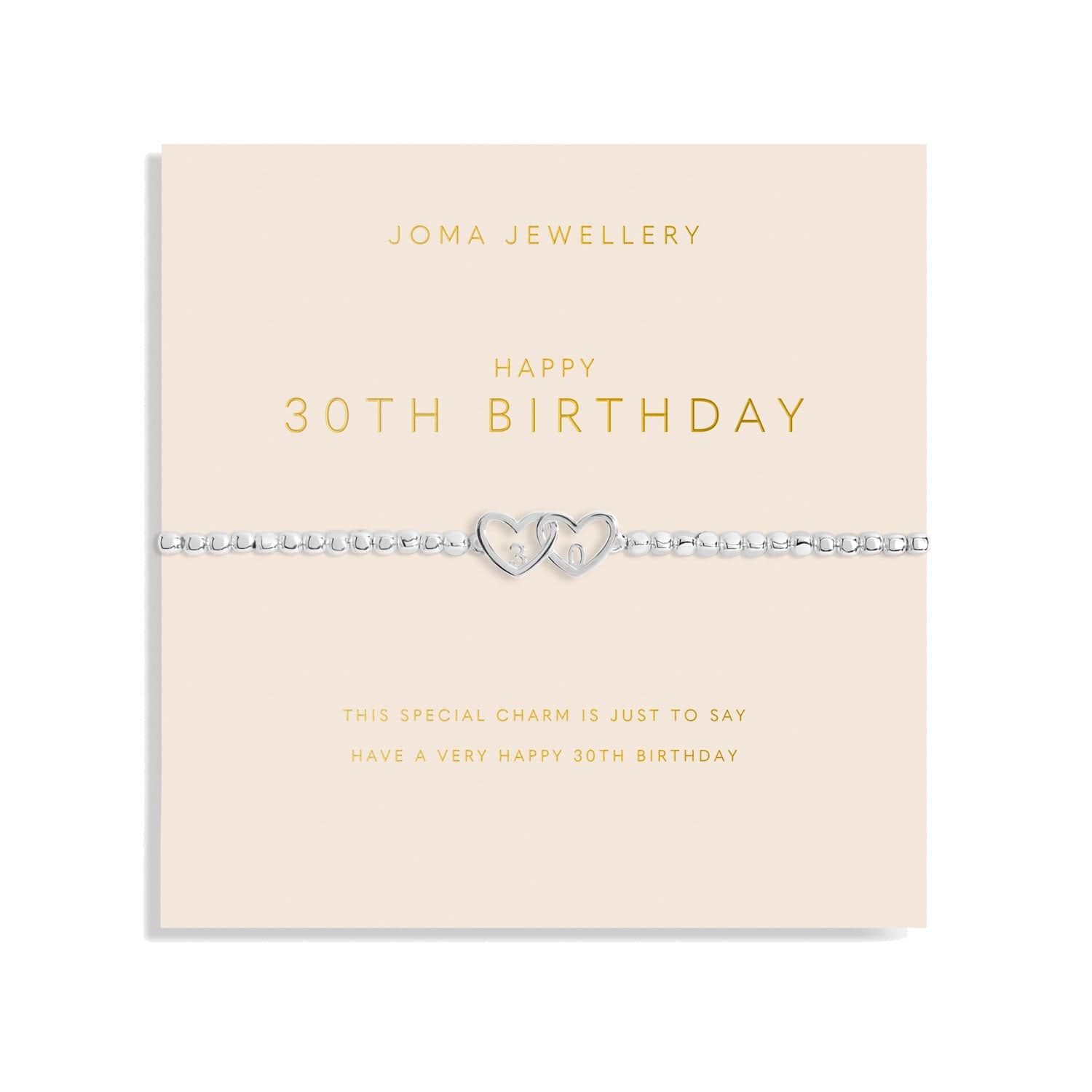 Joma Jewellery Bracelets Joma Jewellery Forever Yours Bracelet - Happy 30th Birthday