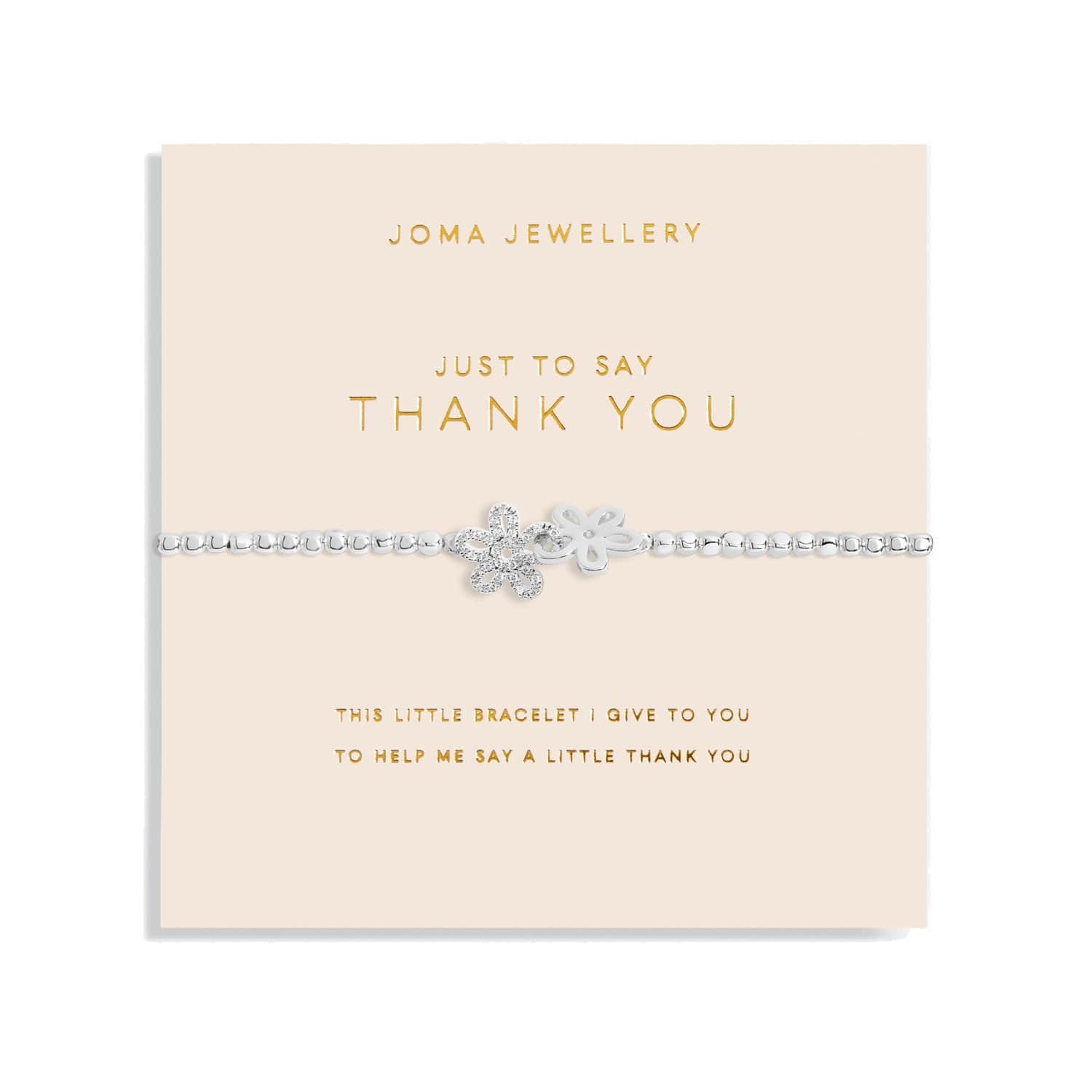 Joma Jewellery Bracelets Joma Jewellery Forever Yours Bracelet - Just To Say Thank You