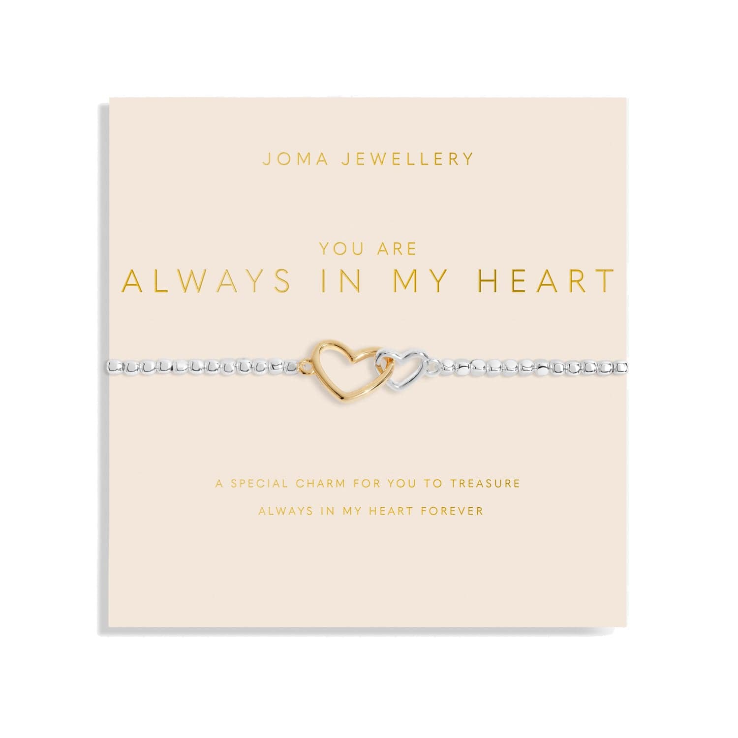Joma Jewellery Bracelets Joma Jewellery Forever Yours Bracelet - You Are Always In My Heart