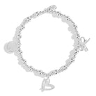 Joma Jewellery Charm Bracelet Joma Jewellery Life's a Charm Beautifully Boxed Bracelet - With Love