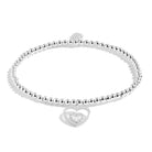 Joma Jewellery Childrens Bracelet Joma Jewellery Children's Bracelet - A Little Goddaughter (Silver Heart)