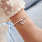 Joma Jewellery Childrens Bracelet Joma Jewellery Children's Bracelet - A Little Goddaughter (Silver Heart)