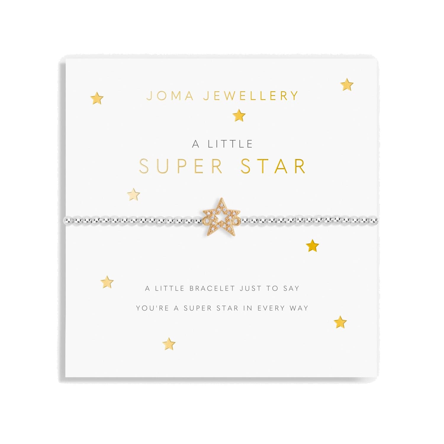 Joma Jewellery Childrens Bracelet Joma Jewellery Children's Bracelet - A Little Super Star