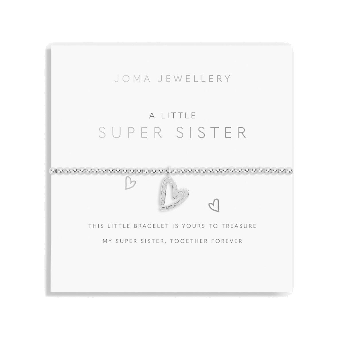 Joma Jewellery Childrens Bracelet Joma Jewellery Childrens Bracelet - A Little Super Sister