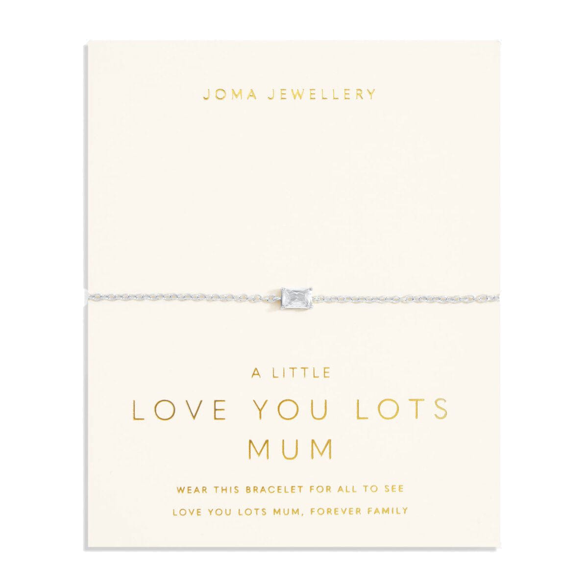 Joma Jewellery Earrings Joma Jewellery Love From Your Little Ones 'Love You Lots Mum' Bracelet