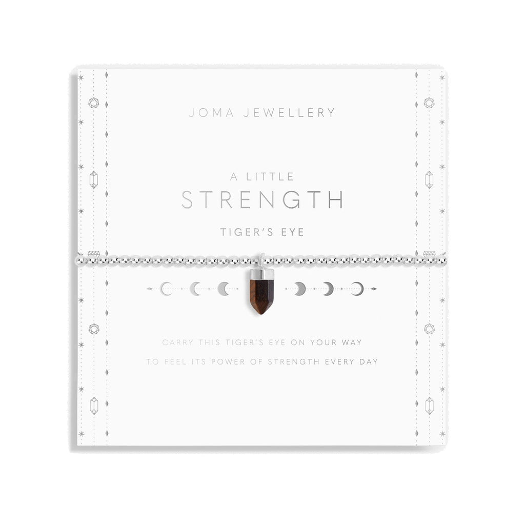 Joma Jewellery Necklace Joma Jewellery Affirmation Bracelet - A little Strength - Tiger's Eye