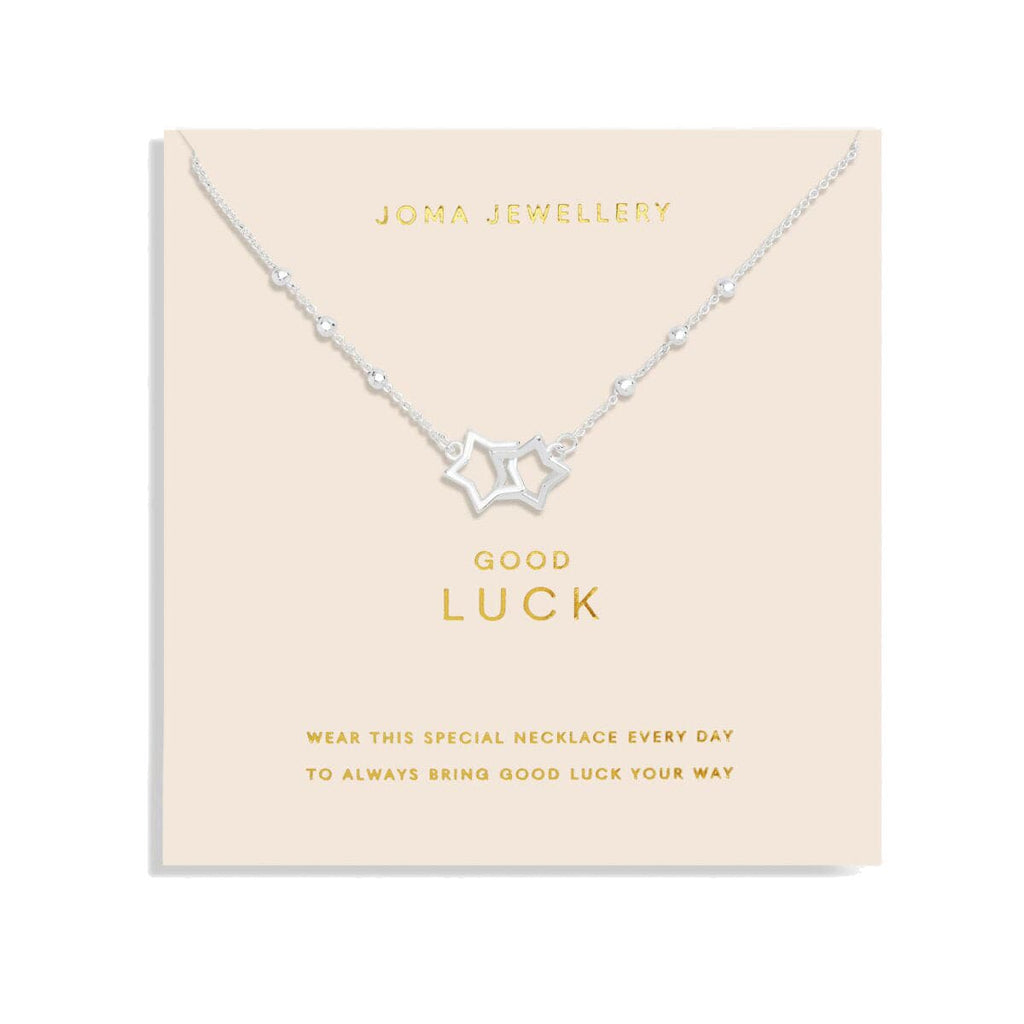 Joma Jewellery Necklace Joma Jewellery Forever Yours Necklace - Good Luck