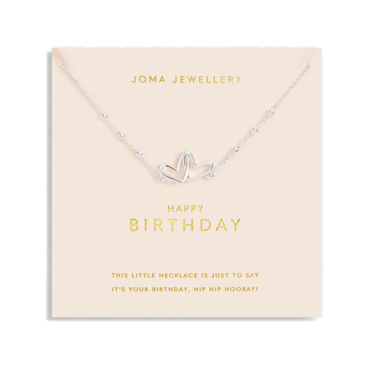Joma Jewellery Necklace Joma Jewellery Forever Yours Necklace - Happy Birthday