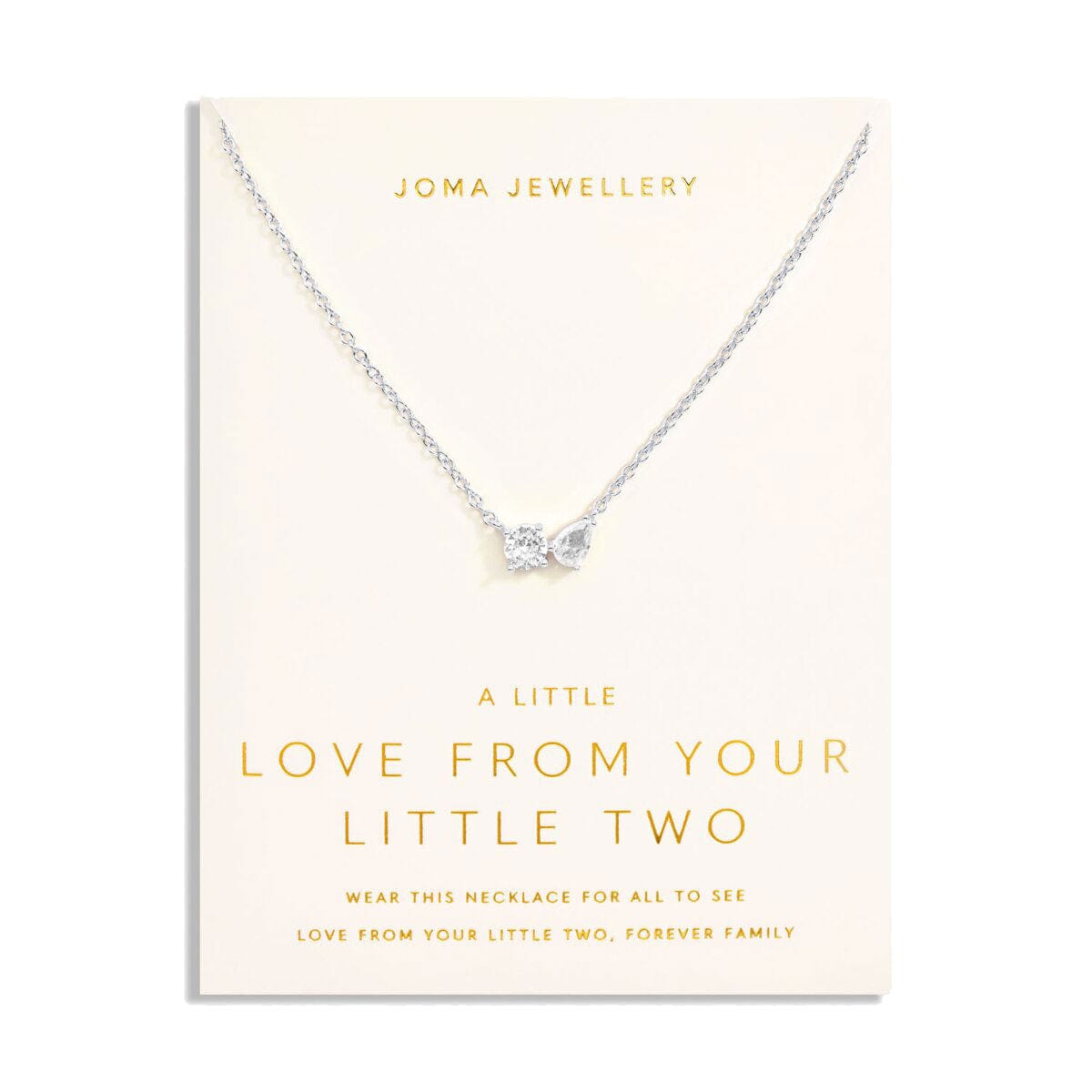 Joma Jewellery Necklace Joma Jewellery Love From Your Little Two Necklace