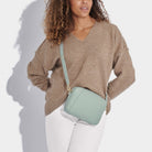 Katie Loxton Crossbody Bag Katie Loxton Hana Crossbody Bag - Black/Ecru/Soft Sage/Mink/Duck Egg Blue/Light Taupe