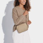 Katie Loxton Crossbody Bag Katie Loxton Hana Crossbody Bag - Black/Ecru/Soft Sage/Mink/Duck Egg Blue/Light Taupe