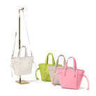 Katie Loxton Handbag Katie Loxton Ashley Mini Handbag - Off White / Light Taupe / Lime Green / Cloud Pink