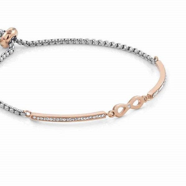 Nomination Italy 028005/024 MILLELUCI bracelet,S/steel,CZ, (ROSEGOLD - RICH VERSION) Infinity
