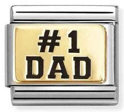 Nomination Italy 030166/39 Classic steel, 18k gold Dad n1