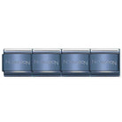 Nomination Italy 13 links = 12.5cm approx (baby) each link adds approx 1cm Base Bracelet Stainless Steel & Blue Coloured PVD,must always be accompanied by at least 1 decorated link which will be attached to the base