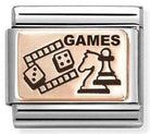 Nomination Italy 430111/22 Classic  steel, 9k rose gold Table games
