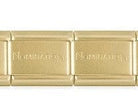 Nomination Italy Base Bracelet 30001/065 MATT Yellow Gold Coloured Single link Only available with purchase of a charm
