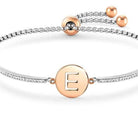 Nomination Italy Bracelet MILLELUCI bracelet S/steel,CZ, LETTER E 028007/005