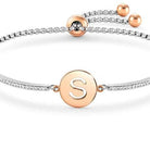 Nomination Italy Bracelet MILLELUCI bracelet S/steel,CZ, LETTER S 028007/019