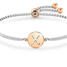 Nomination Italy Bracelet MILLELUCI bracelet S/steel,CZ, LETTER X 028007/024