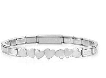 Nomination Italy Bracelet TRENDSETTER  steel with INFINITY  Heart 021126/004