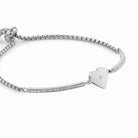 Nomination Italy Bracelets 028003/022 MILLELUCI bracelet,S/steel,CZ Heart