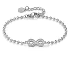 Nomination Italy Bracelets SOFFIO D'AMORE bracelets in steel and cubic zirconia Infinite
