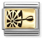Nomination Italy Composable Gold 030166/58 Classic PLATES (IC),steel,18k gold Darts