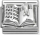 Nomination Italy Composable Silver 330101/85 Classic OXIDIZED SYMBOLS in st.steel  925 sterling silver Book