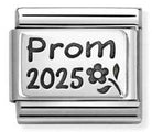 Nomination Italy Composable Silver 330109/64 Classic OXYDISED PLATES 2 in steel and 925 sterling silver Prom 2025