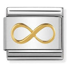 Nomination Italy Link 030162/41 Classic bonded yellow Gold Symbol INFINITY