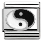 Nomination Italy Link 330202/14 Classic S/steel,enamel, silver 925 Ying Yang