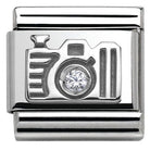 Nomination Italy Link 330311/06 Classic S/Steel, silver 925,CZ Camera