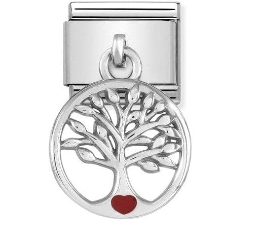 Nomination Italy - Classic Sterling Silver & Enamel Pendant - Tree Of Life Charm