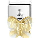 Nomination Italy Links 030604/28 Classic S/steel, butterfly  Gold