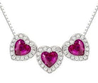Nomination Italy Necklace ALLMYLOVE necklace 925 silver,CZ, RED 240303/006