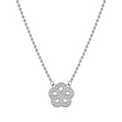 Nomination Italy Necklace SOFFIO D'AMORE necklace in steel and cubic zirconia Flower