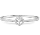 Nomination Italy PRETTY BANGLES bracelet, steel, cz SYMBOLS SIZE LARGE Tree of Life