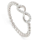 Nomination Italy ring LOVECLOUD ring in 925 sterling silver and cz Infinity Silver Size 13