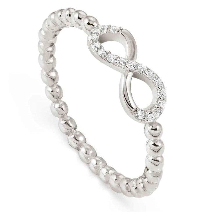 Nomination Italy ring LOVECLOUD ring in 925 sterling silver and cz Infinity Silver Size17