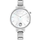 Nomination Italy Watches 076033/008 Paris Round Watch, Mother of Pearl Face & CZ