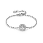 Nomination Italy Silver bracelet with a tree of life charm on a white background