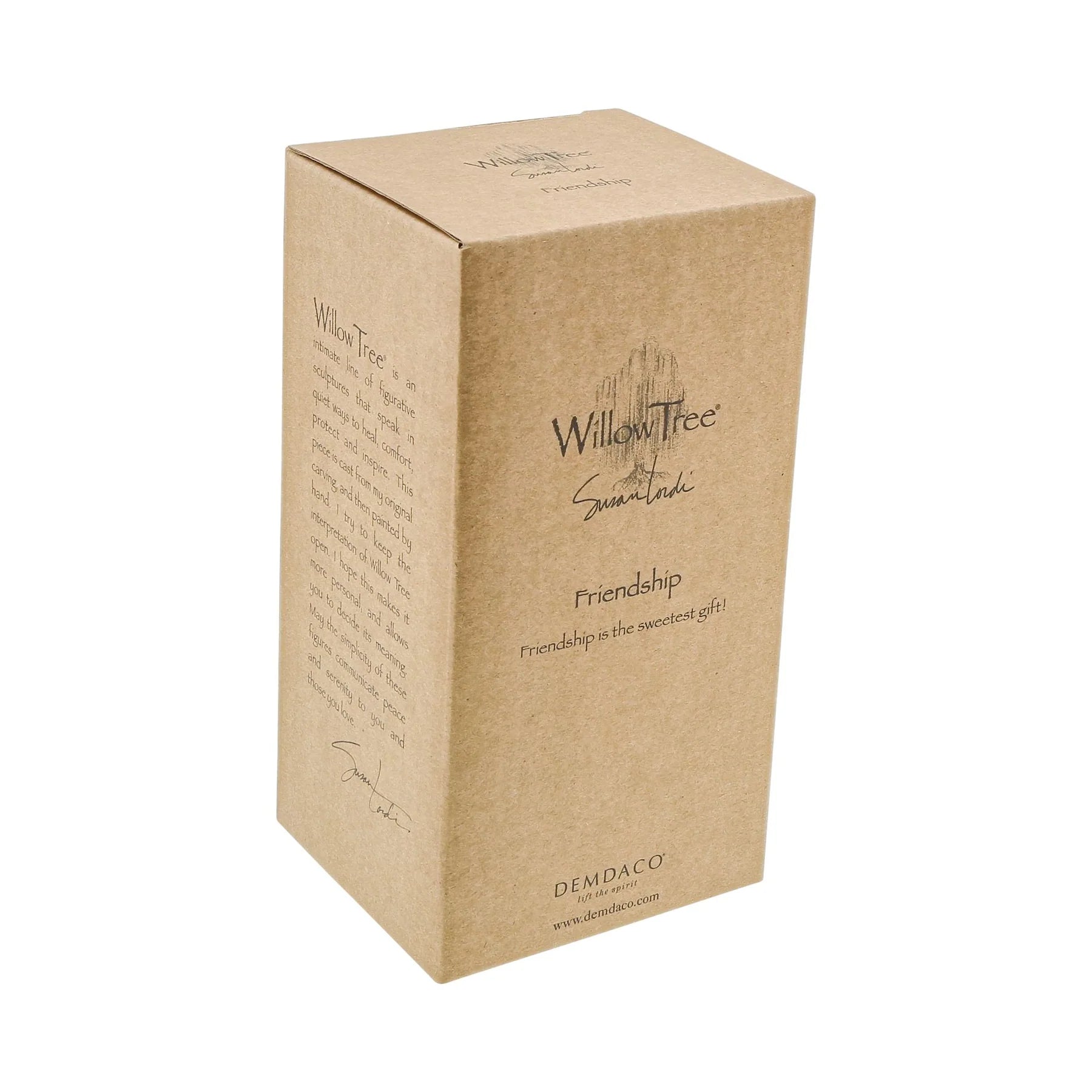 Presentation  box with 'Willow Tree' branding on a white background